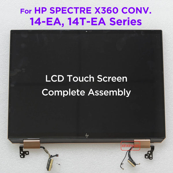 StoneTaskin LCD Touch Screen Complete Assembly for HP SPECTRE X360 14-EA 14T-EA AM-OLED Display 14-EA1023DX 14-ea1064TU 14-EA1018CA ea1492 Fully Tested Fast Shipping