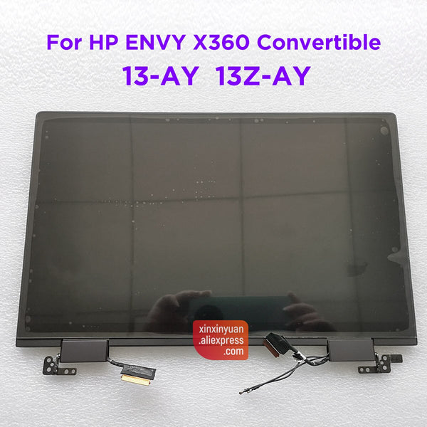 StoneTaskin LCD Touch Screen Digitizer Complete Assembly For HP ENVY X360 13-AY 13Z-AY000 13-AY0021NR 13-AY0002la 13-AY0108AU 13-AY007CA Replacement