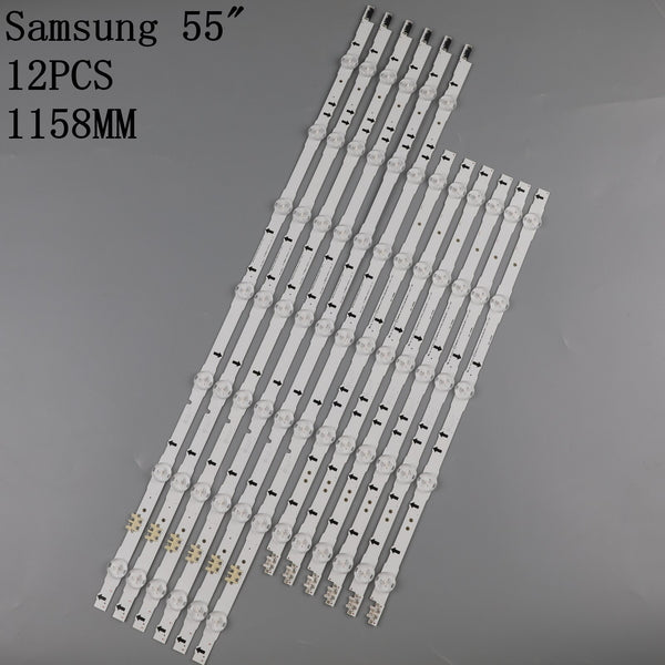 LED Backlight strip 7+5 lamp D4GE-550DCA-R3 D4GE-550DCB-R3 BN96-30431A N96-30432A For Samsung 55'' UE55H5500 UE55J5670 UE