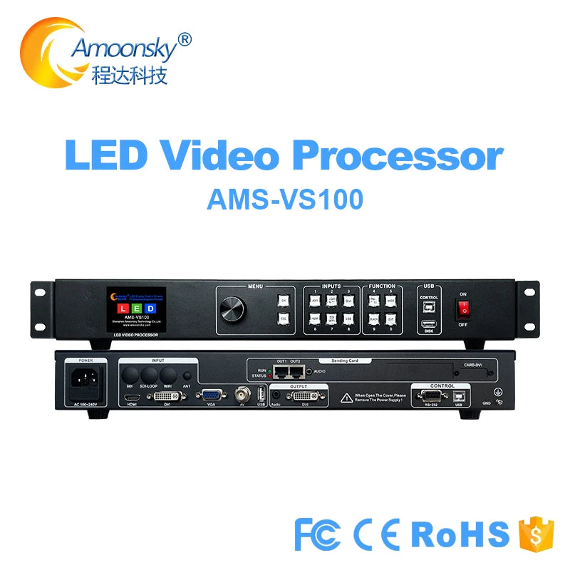 StoneTaskin LED Video Wall Controller VS100 Integrated Novastar MSD300