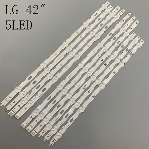 StoneTaskin LED strip For LG 42 inch LCD TV 42LN5200 6916L-1402A 6916L-1403A 6916L-1404A 6916L-1405A 42LN549C 42LN541C 42LN5300 42LN5204