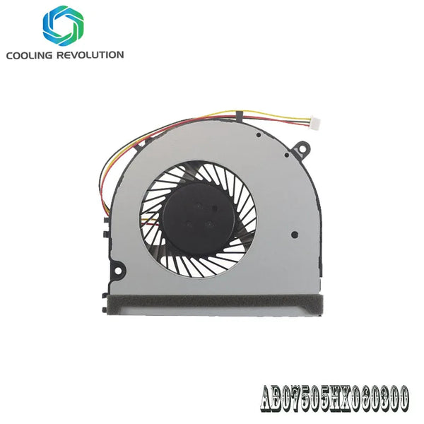 StoneTaskin Original Brand New Laptop CPU Cooling Fan AB07505HX060300 DC5V 0.50A 00CWU753KS for Topstar U953 U753 Free Shipping