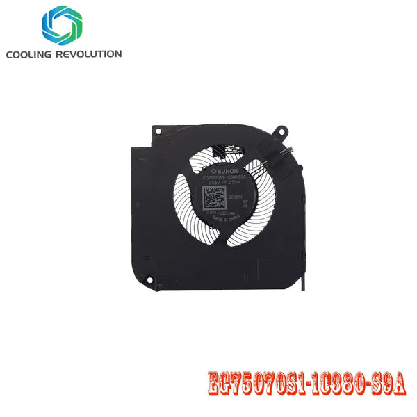 StoneTaskin Original Brand New Laptop CPU Cooling Fan EG75070S1-1C080-S9A DC5V 2.50W 4Pin THER7GL5M6-1412 GL5MP6K Free Shipping