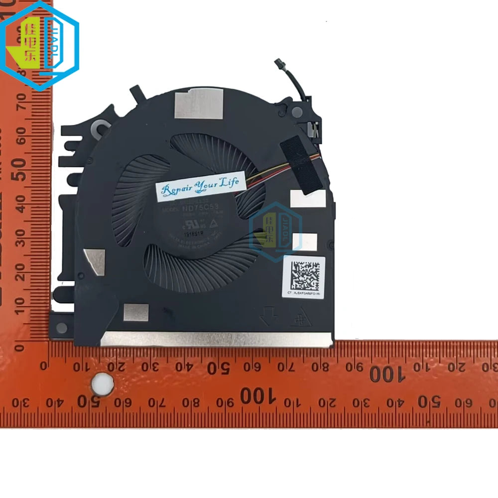Ventola CPU+GPU Per HP ZBook Fury 15 G7/G8 – Set Di Ricambio Per Raffreddamento
