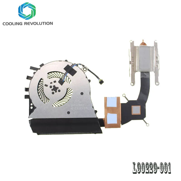 StoneTaskin Original Bran New Laptop CPU Heatsink Fan 6033B0062701 for HP 17-BY CA 470 G7 L90229-001 Cooler Fully Tested Free Shipping