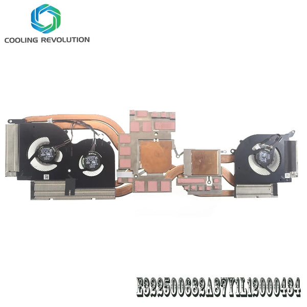 StoneTaskin Original Brand New Laptop CPU Heatsink Fan for MSI Creator 15 A10SET WS66 10TMT MS-16V2 Free Shipping