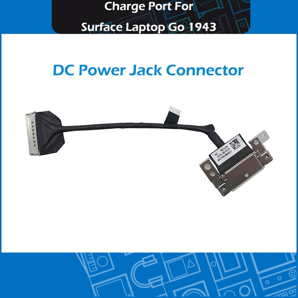 StoneTaskin Wholesale Laptop Charge Port DC Power Jack Connector For Microsoft Surface Laptop Go 1943 Replacement 6 Month Warranty