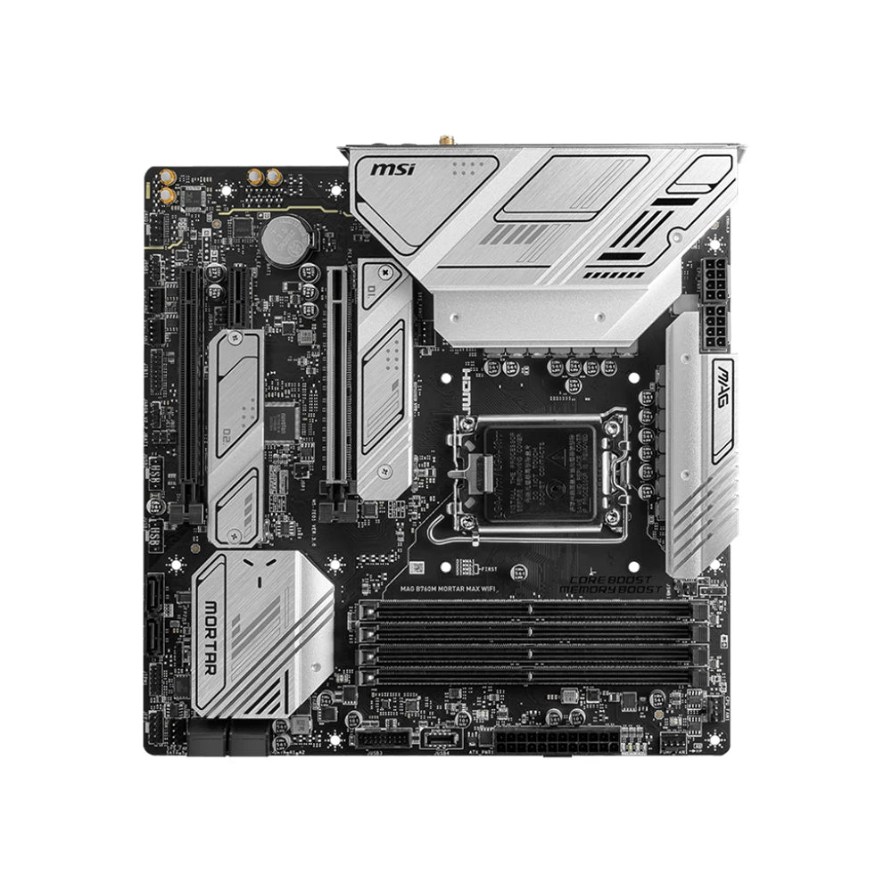 MSI MAG B760M MORTAR MAX WIFI Motherboard LGA1700 Support i9