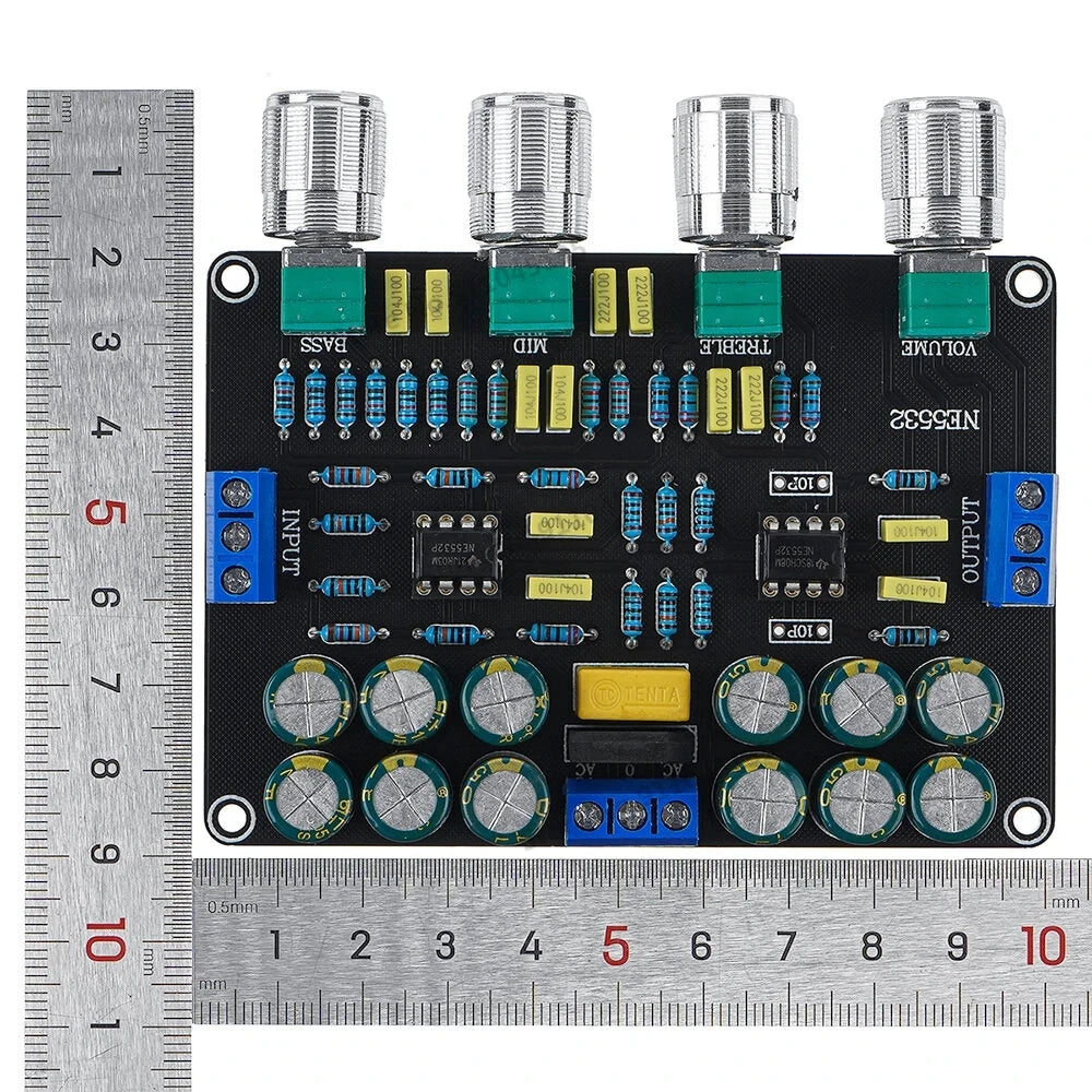 StoneTaskin NE5532 dual op amp module power amplifier pre-stage tuning
