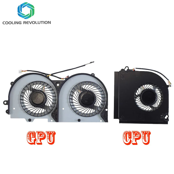 StoneTaskin Original Brand New NEW COOLING FAN FOR CLEVO P950HR CPU+GPU COOLING FAN 6-31-P9502-HB0 BS5005HS-U3E BS5005HS-U3D Free Shipping