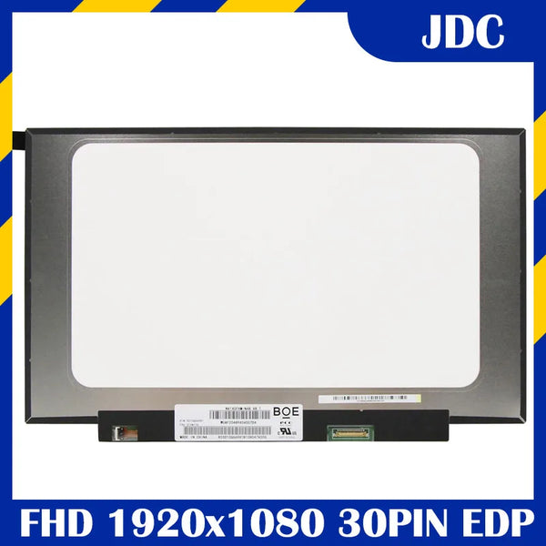 StoneTaskin NV140FHM-N48/N3B 14'' inch display For T490 T495 laptop IPS LCD Screen  LP140WF7 SPB1 B140HAN04.2 FRU 01YN170 02DL762 Fully Tested Free Shipping