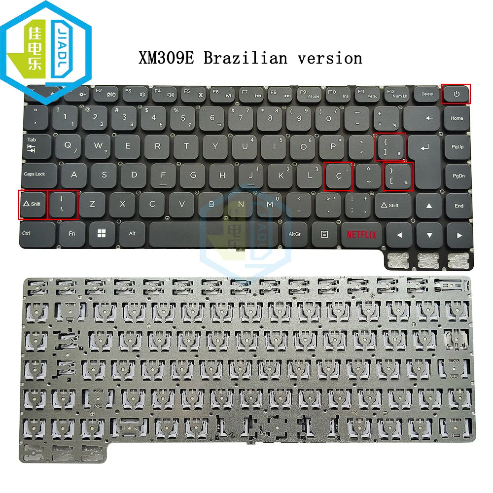 StoneTaskin New BR Brazil Brazilian laptop keyboard for POSITIVO VISIO