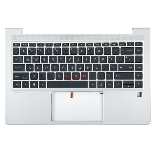 New Backlit US/SP Spanish Keyboard for HP Probook 440 G8 440 G9 445R Zhan66 14 G4 G5 X8Q Laptop Palmrest Upper Cover Top Case N01287-161