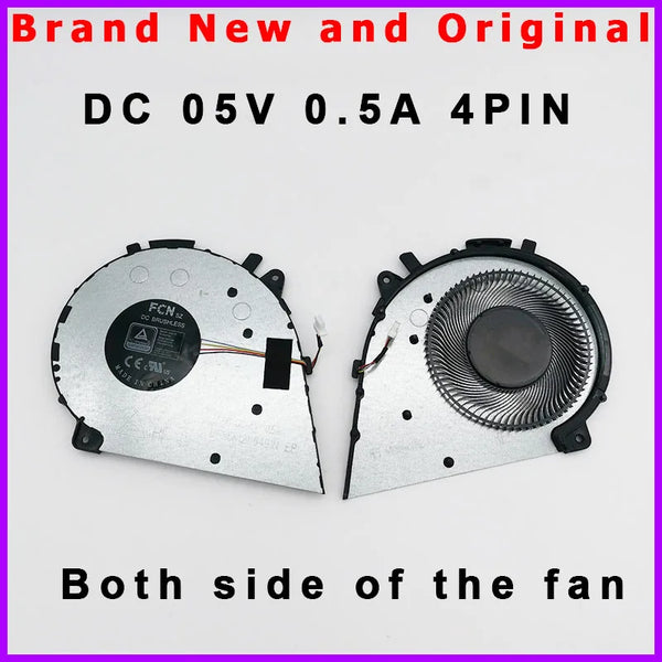 StoneTaskin New CPU Cooling Fan Fan for Lenovo ideapad Yoga 7i 14ITL5 7i-14-INCH 14ITL5 Yoga14C 5H40S20145 DFS5K12115491N FN06 DC5V 0.5A Free Shipping