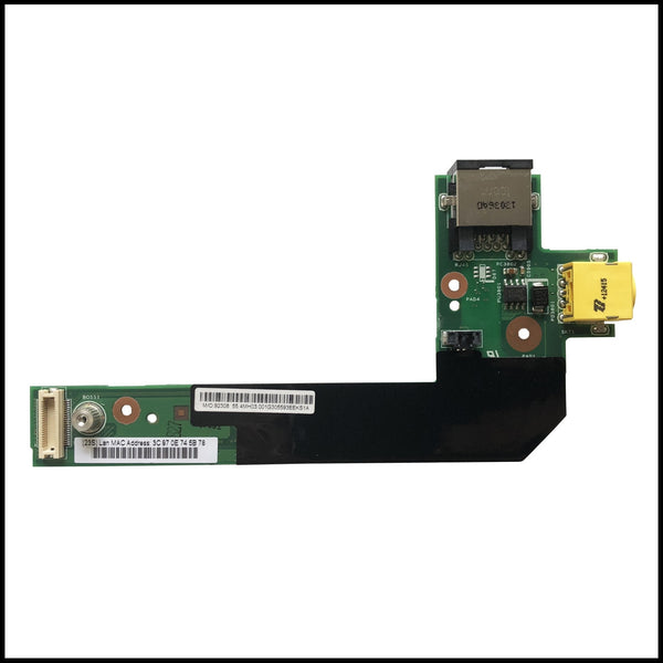 New DC-IN Power Jack Board For Lenovo Thinkpad E420 E425 E520 E525 04W1867 04W2083 LAN CARD Network Port Supply Charging Sub