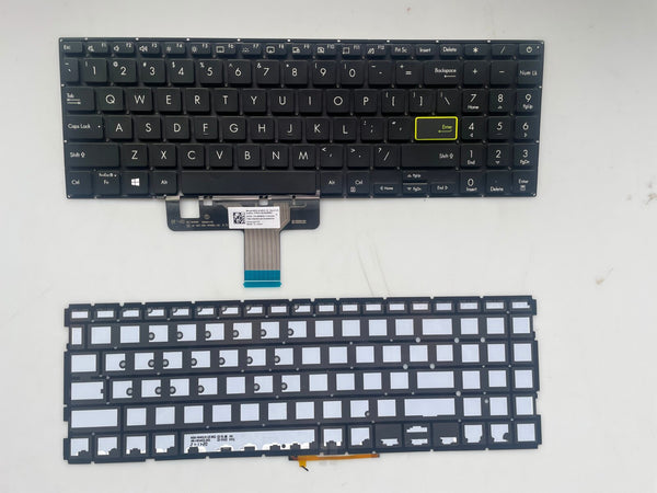 New For Asus VivoBook E510 E510M E510MA L510 L510M L510MA L510MA-WB04 S533E S533EA S533F S533 S533FA Laptop Keyboard US Backlit