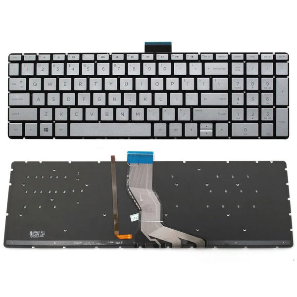 StoneTaskin New For HP 15-DY 15-DY0009CA 15-DY0013DX 15-DY1025NR 15-DY1031WM 15S-DY 15T-DY 250 255 G6 Laptop Keyboard US Backlit Silver