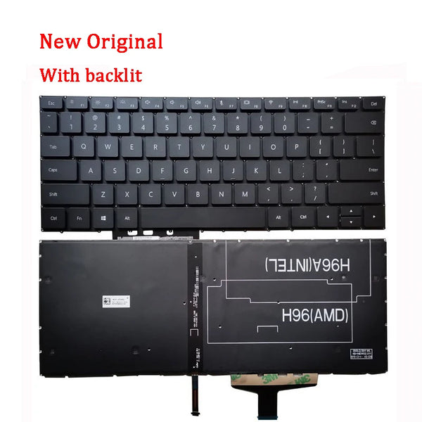 StoneTaskin New Genuine Laptop Replacement Keyboard Compatible for Huawei KPR KPL VLR HN-W19R WRT-W19R KPL-W00 KPR-W29 WRTB-WFH9L WRTD-WFE9 Free Shipping Fully Tested