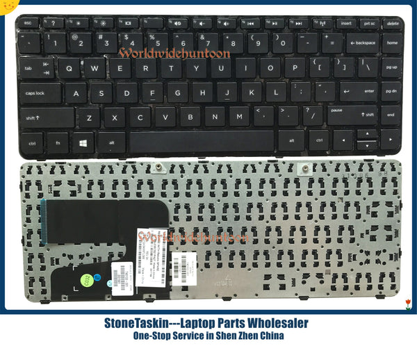 New High quality Original FOR HP Pavilion 14-E 14-E000 14-F 14z-f000 716164-001 724252-001 Laptop Keyboard WITH FRAME US Layout