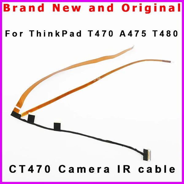 StoneTaskin Original New LCD Camera CABLE for lenovo Thinkpad T480 A485 A475 T470 CT470 LCD CABLE IR SC10G75194 00UR487 DC02C009H10 DC02C009H20  Fast Free Shipping
