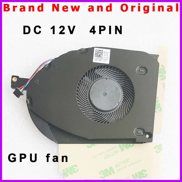 StoneTaskin New Lapotp GPU Graphics Card Cooling Fan Cooler  for Dell Alienware M17 2019 0HDMFX  HDMFX DFSCK324162A20 FLF8 DC 12V 1A Fully Tested Free Shipping