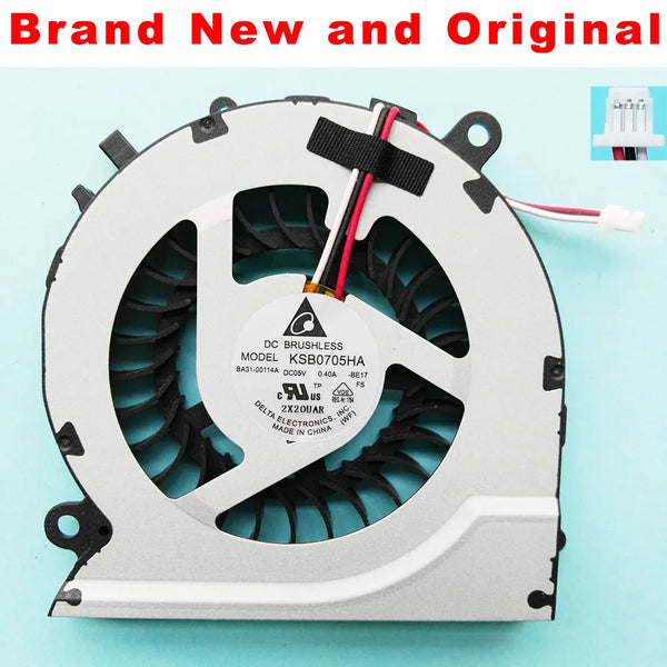 StoneTaskin Original New Laptop CPU Cooler Fan for SAMSUNG NP700Z3A NP700Z3B NP700Z3C NP-700 NP-700Z NP-700Z3A  KSB0705HA BE17