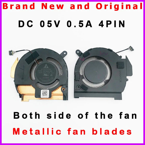 StoneTaskin New Laptop CPU Cooling Fan Cooler Radiator for Dell Latitude 5411 ND85C30 19G30 0N7C76 N7C76 DC 5V 0.5A Free Shipping