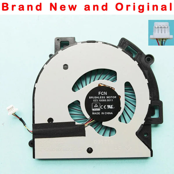 StoneTaskin Original New Laptop CPU Fan Cooler Radiator for HP Envy M6-AQ25DX M6-AP M6-AR M6-aq005dx M6-AQ DFS200405BD0T 856277-001 0FHHU0000H