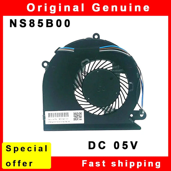 StoneTaskin Original New Laptop CPU Fan Cooler for HP Pavilion 15-CU TPN-Q209  L26237-001 M33940-001 NS85B00-20D17