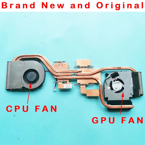 StoneTaskin New Laptop CPU GPU Cooler Heatsink Fan for Shinelon T3 PRO EGC-77100V1-0AH 6-31-NH5E2-202 EFC-70100V1-0AH Radiator Thermal Free Shipping