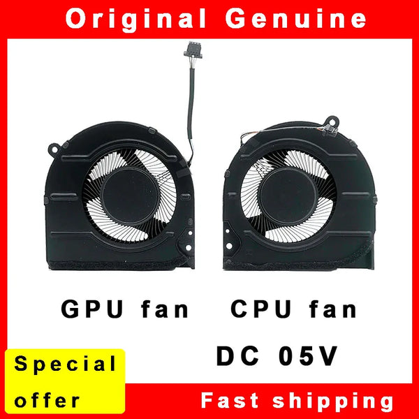 StoneTaskin New Laptop CPU GPU Cooling Fan Cooler For Dell Inspiron 14 Plus 7420 5420 2022 0YNTMM 08994X BN6508S5H-003P 002P Fully Tested Free Shipping