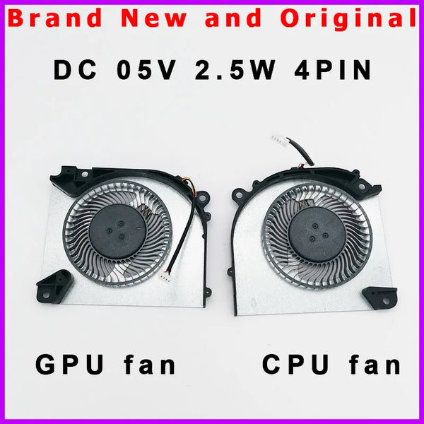 StoneTaskin Original New Laptop CPU GPU Cooling Fan Cooler for EGC-8207S1-0AH P.PSSA-7NK-240-GP2-B  EGC-79071S1-0AH P.PSSA-7NK-230-GP2-B DC 5V 2.5W