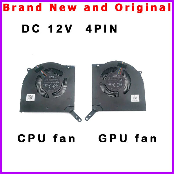 StoneTaskin New Laptop CPU GPU Cooling Fan for Lenovo Legion 5 Pro 16ARH7H  82RF for Legion 5 Pro 16IAH7H 82RE 5H40S20489 5H40S20516 DC 12V Fully Tested Free Shipping