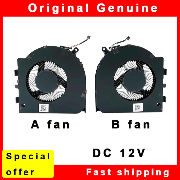New Laptop CPU GPU Cooling fan For Razer Blade 18 Early 2023  RZ09-0484 DC 12V 1A 4PIN