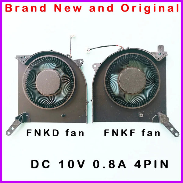 StoneTaskin Original New Laptop CPU GPU Fan for FNKD FNKF Cooler Radiator DC 10V 0.8A DFSAL12E064860 EP