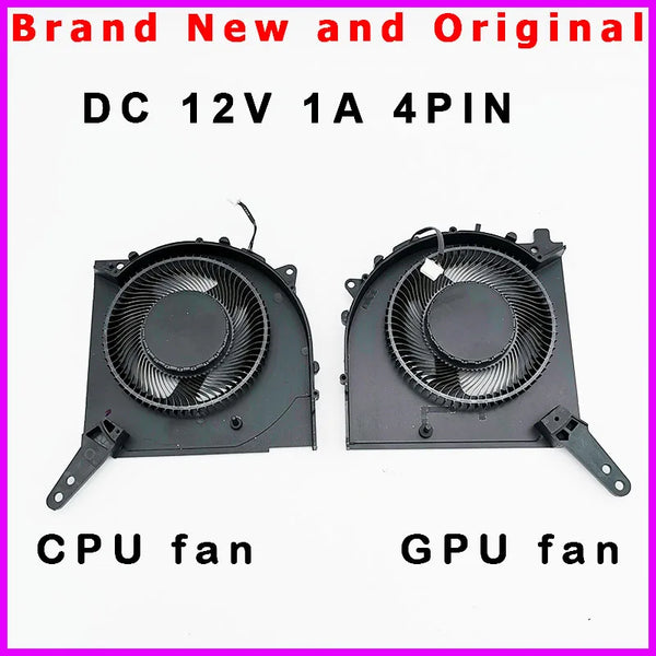 StoneTaskin Original New Laptop CPU GPU Fan for Lenovo Legion 5 15ARH7H 82RD 5H40S20523 Cooler Radiator DC 12V 1A 4PIN