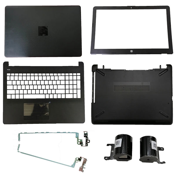 StoneTaskin New Laptop Case for HP 15-BS 15-RA 15-BW 15-RB 250 G6 255 G6 LCD Back Cover/Front Bezel/Hinges/Palmrest/Bottom Case 924899-001