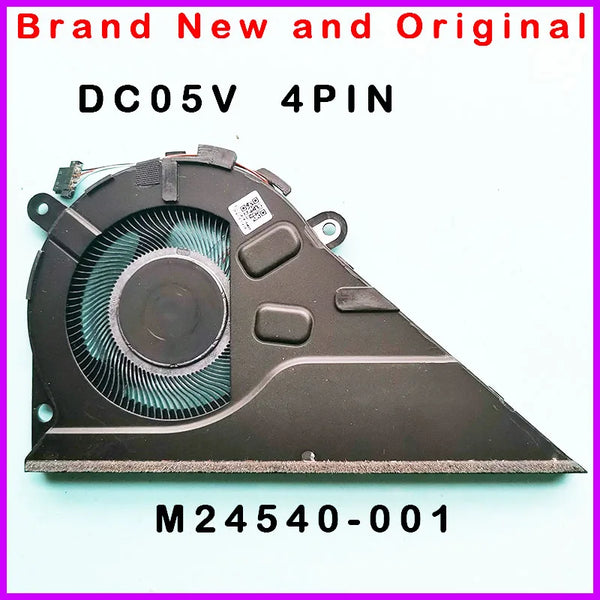 StoneTaskin Original New Laptop Cooler Fan for HP 14-DV TPN-Q244  EG50040S1-CL40-S9A DC5V 2.50W 4Pin M24540-001 DQ6D616M000 for integrated graphics