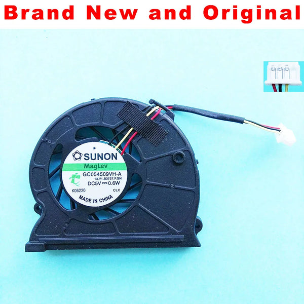 StoneTaskin Original New Laptop Cooler Fan for Lenovo Thinkpad X201S X200T X200S X201T  GC054509VH-A 13.V1.B3737.F.GN DC 5V 0.6W