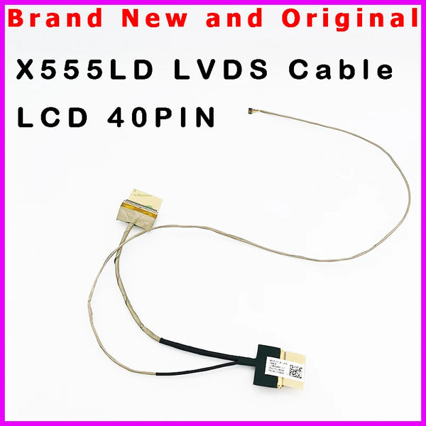 StoneTaskin Original New Laptop LCD Cable For ASUS X555L X555LD K555L A555L F555L R556L X554L Y583L 1422-01UN0AS LVDS Cable  40 Pins  Fast Free Shipping