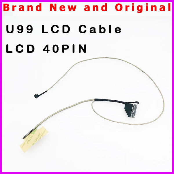 StoneTaskin Original New Laptop LCD Cable For HP Pavilion 15-F 15-F387WM 15-F004DX 15-F240CA U99 LCD LVDS EDP Cable DDU99VLC020  Fast Free Shipping