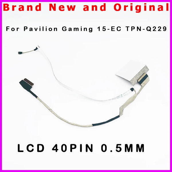 StoneTaskin Original New Laptop LCD Cable For HP Pavilion Gaming 15-EC ZHAN 99 G2 TPN-Q229 DD0G3HLC100 15-ec0001ne LCD Screen Video Display cable  Fast Free Shipping