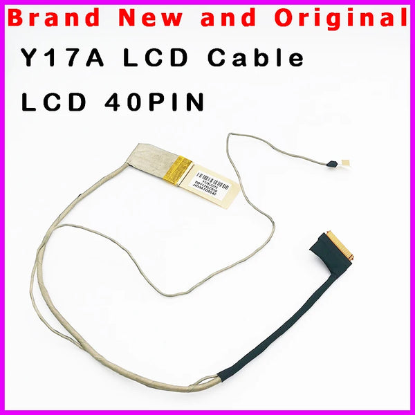 StoneTaskin Original New Laptop LCD Cable for HP PAVILION 17-F 17-F037CL 17-F(A) Y17A LCD LED  DDY17ALC010 LVDS FLEX VIDEO CABLE  Fast Free Shipping