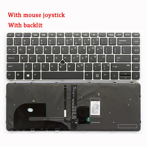 StoneTaskin New Laptop Replacement Keyboard Compatible for HP 840 745 G3 G4 848 G3 HSTNN-I33C Fully Tested Free Shipping