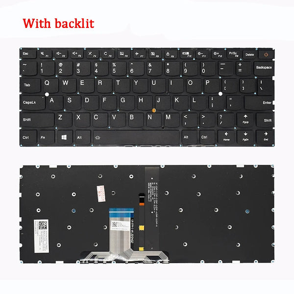 StoneTaskin New Laptop Rreplacement Keyboard Compatible for LENOVO Ideapad Xiaoxin AIR13 PRO 710S-13IKB 710S-13ISK 510S-13IKB 510S-13ISK Free Shipping Fully Tested