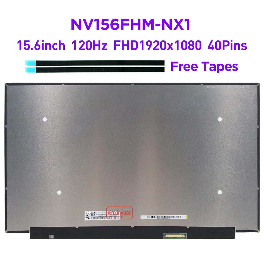 Ecran Hdmi For NV156FHM-NX1 V8.0 15.6" LED LCD 120Hz FHD IPS Laptop Display De Bundle 151