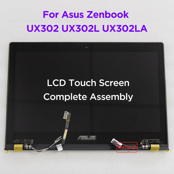 New Original Asus ZenBook UX302 UX302L UX302LA 13.3 inch LCD Touch Digitizer Screen Complete Assembly FHD1920x1080 Display Panel