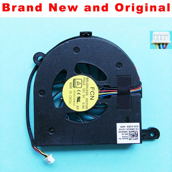 StoneTaskin New Original CPU Cooling Fan Radiator for DELL Inspiron 3050  089KG0 89KG0  DFS451305M10T FGL6 DC 5V 0.4A 4PIN Free Shipping