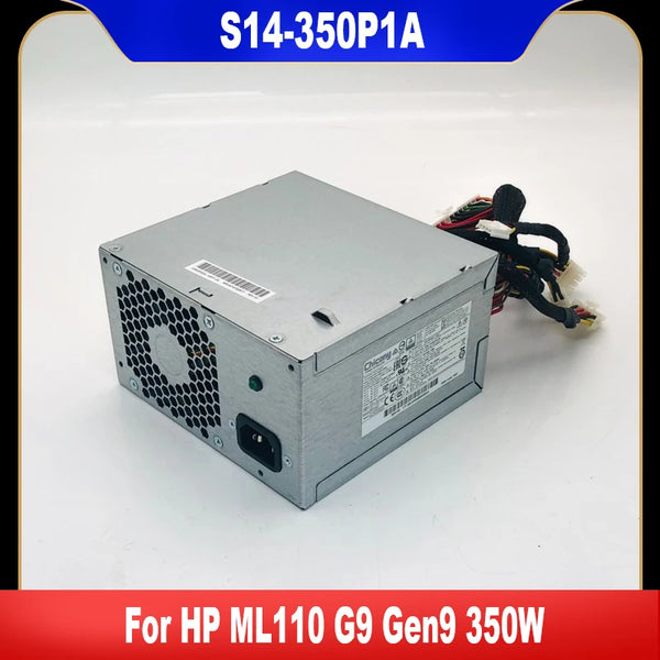 StoneTaskin New Original For HP ML110 G9 Gen9 350W Power Supply S14-350P1A 780077-501 791705-001 24+8+8+4PIN 100% Tested High Quality Fully Tested Free Shipping