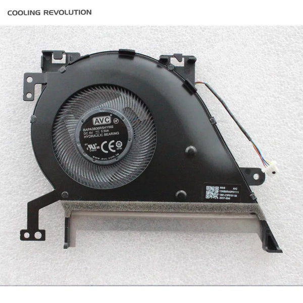 StoneTaskin New Original Laptop CPU Cooling Fan For ASUS VivoBook X513EQ M513I M513U K513E K513EQ S513E S513EP X513E X513EA BAPA0806R5HY002 Fully Tested Free Shipping